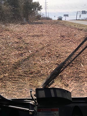 Missouri land clearing and brush hogging