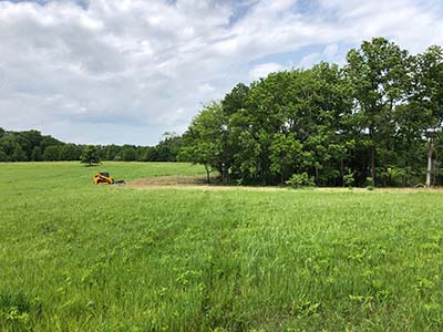 Missouri land clearing and brush hogging